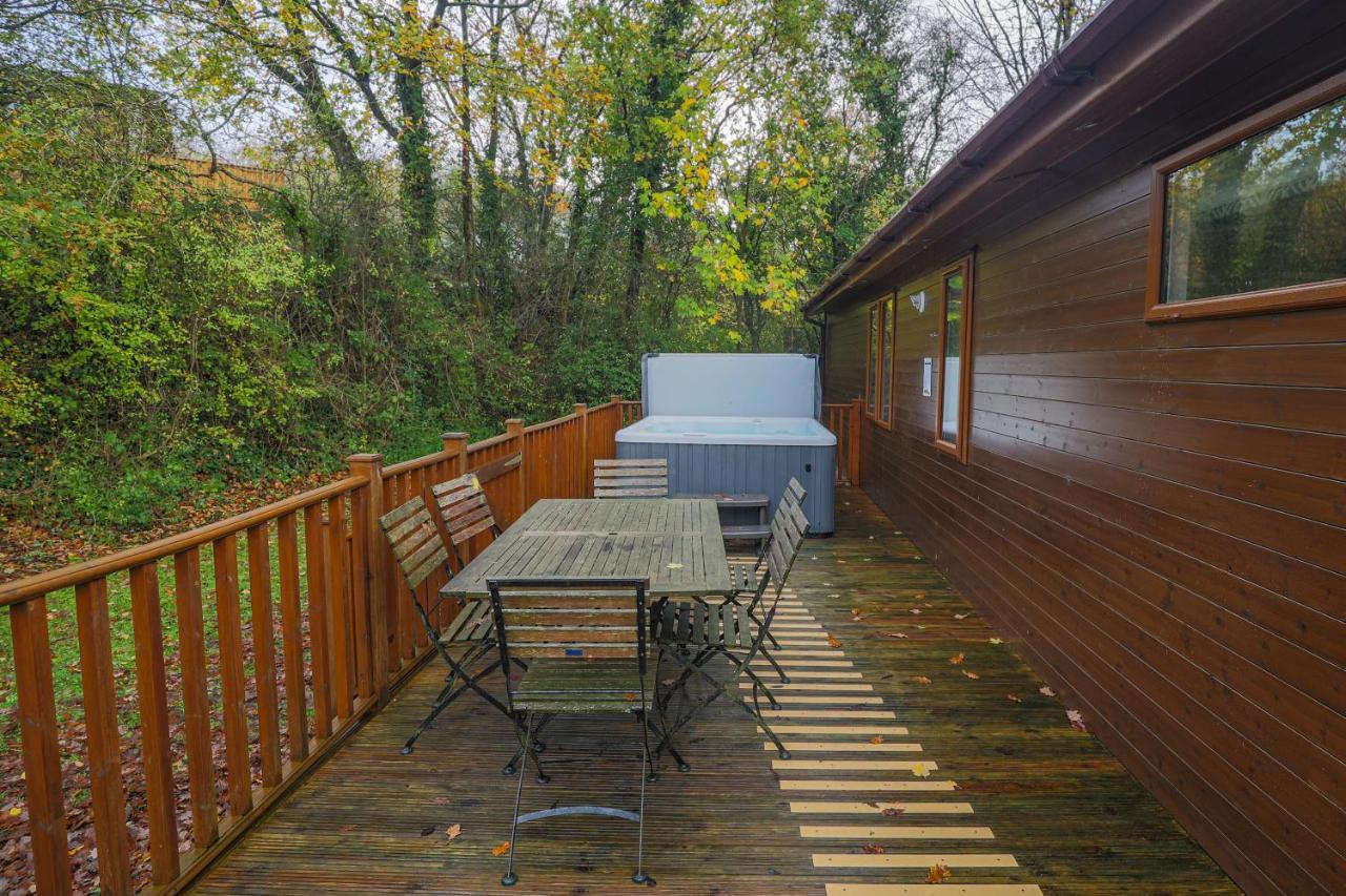 Charming Copse Corner Lodge - Spa Resort - Devon Chudleigh Exteriör bild