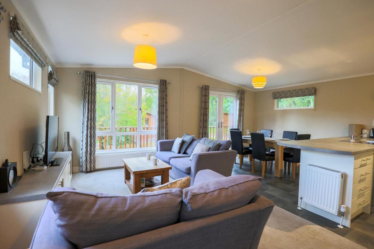 Charming Copse Corner Lodge - Spa Resort - Devon Chudleigh Exteriör bild