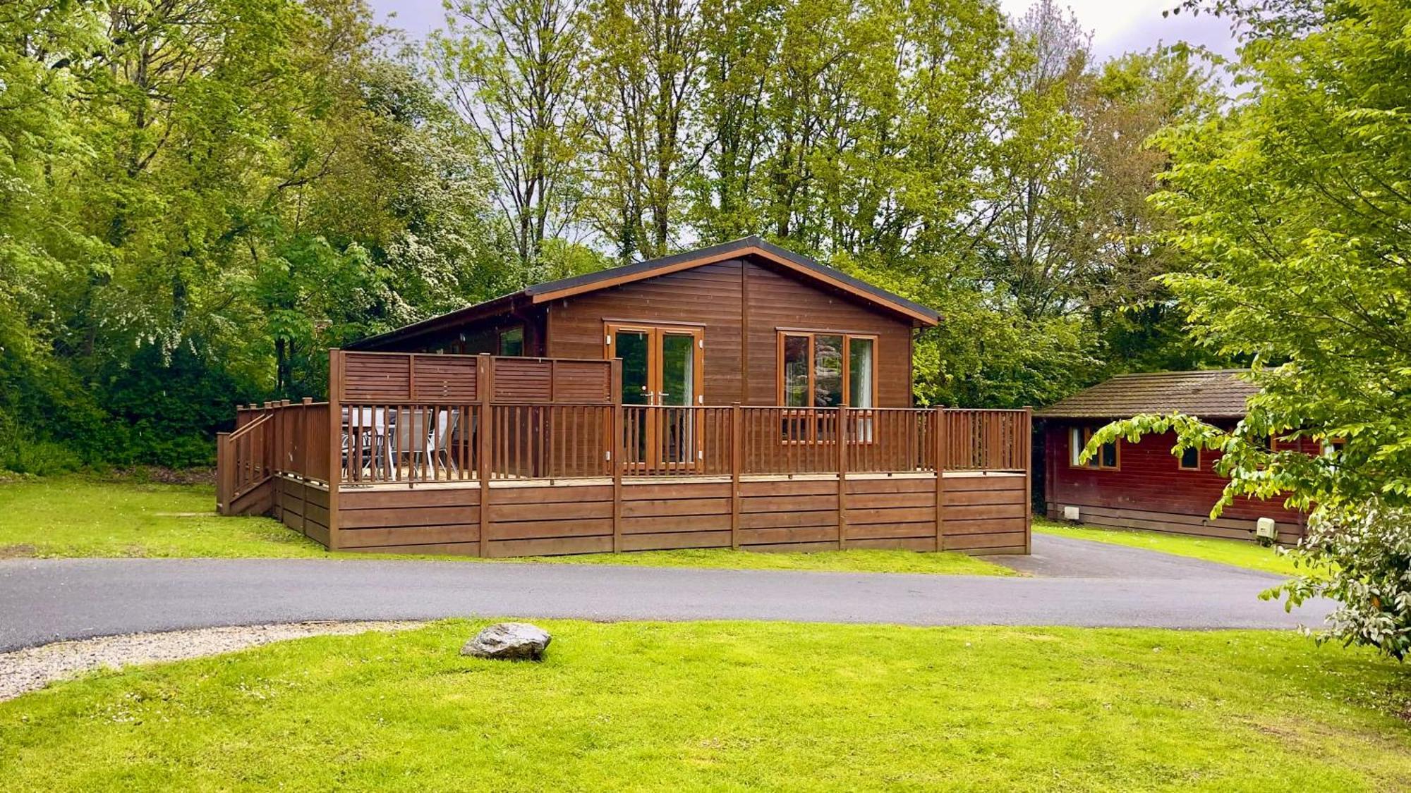 Charming Copse Corner Lodge - Spa Resort - Devon Chudleigh Exteriör bild